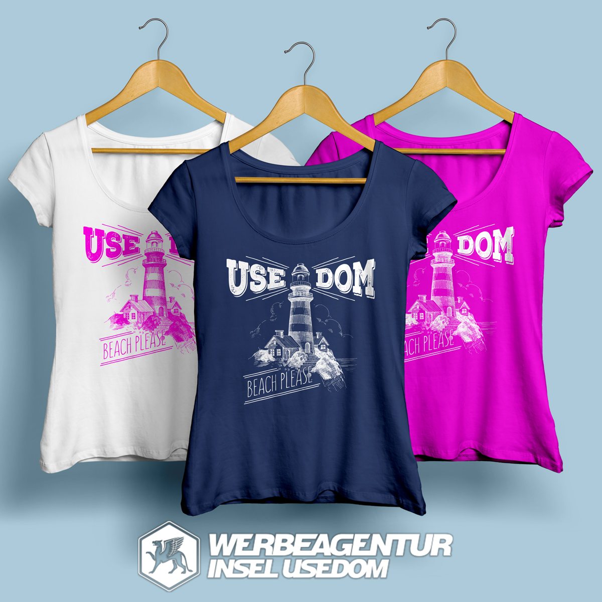 T-Shirt „Insel Usedom“