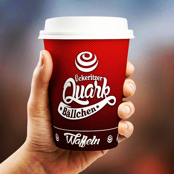 Kaffeebcher to-go „Ückeritzer Quarkbällchen“
