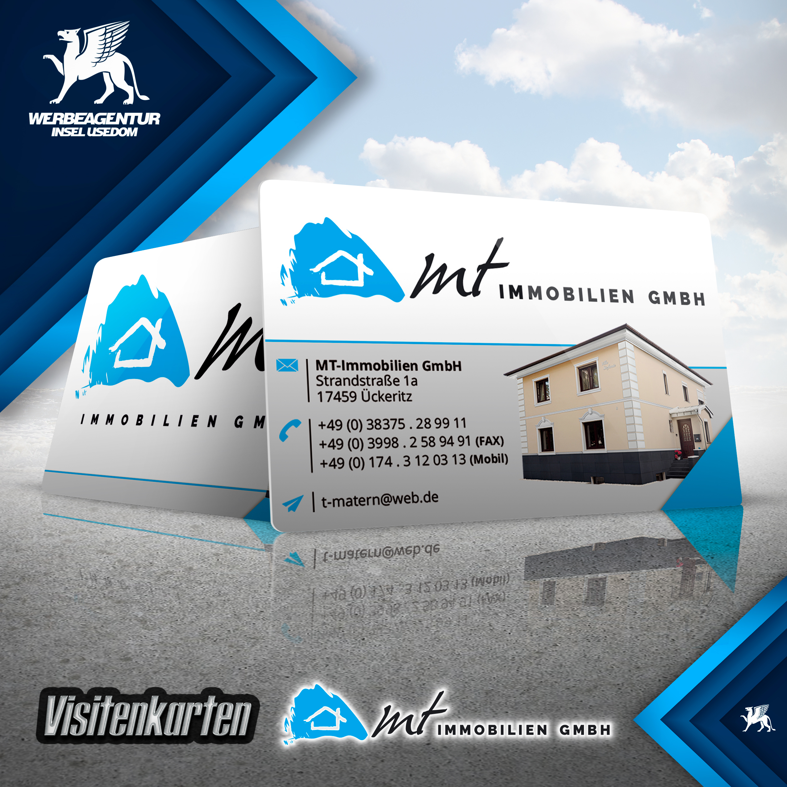Visitenkarten MT Immobilien GmbH