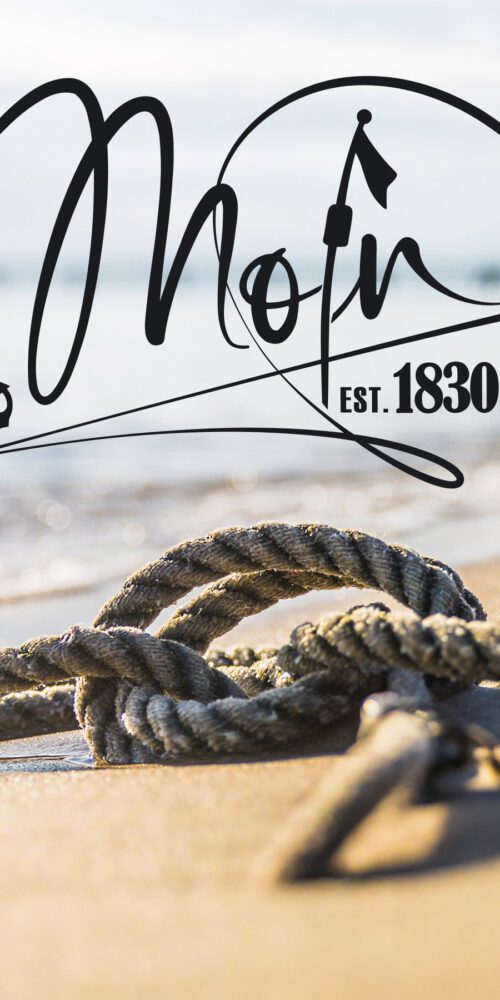 Moin Logo Uwes Fischerhütte auf Strandseil, Deutscher Agenturpreis 2022
